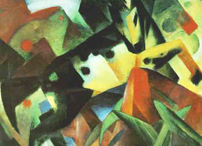 Springendes Pferd Franz Marc